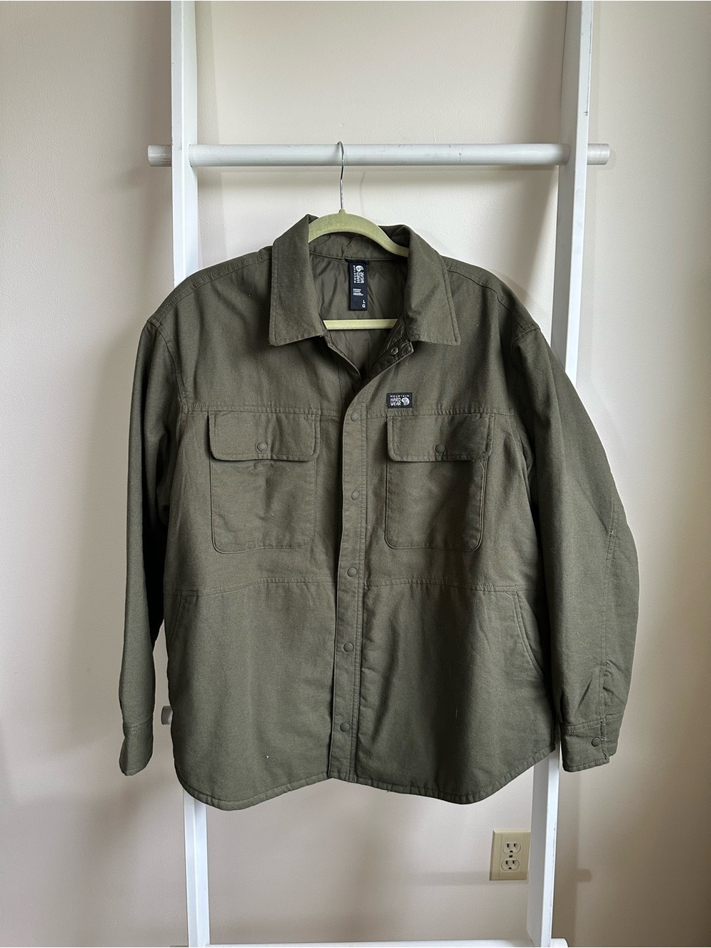 Mountain Hardwear Olive Green Military Field Jacket